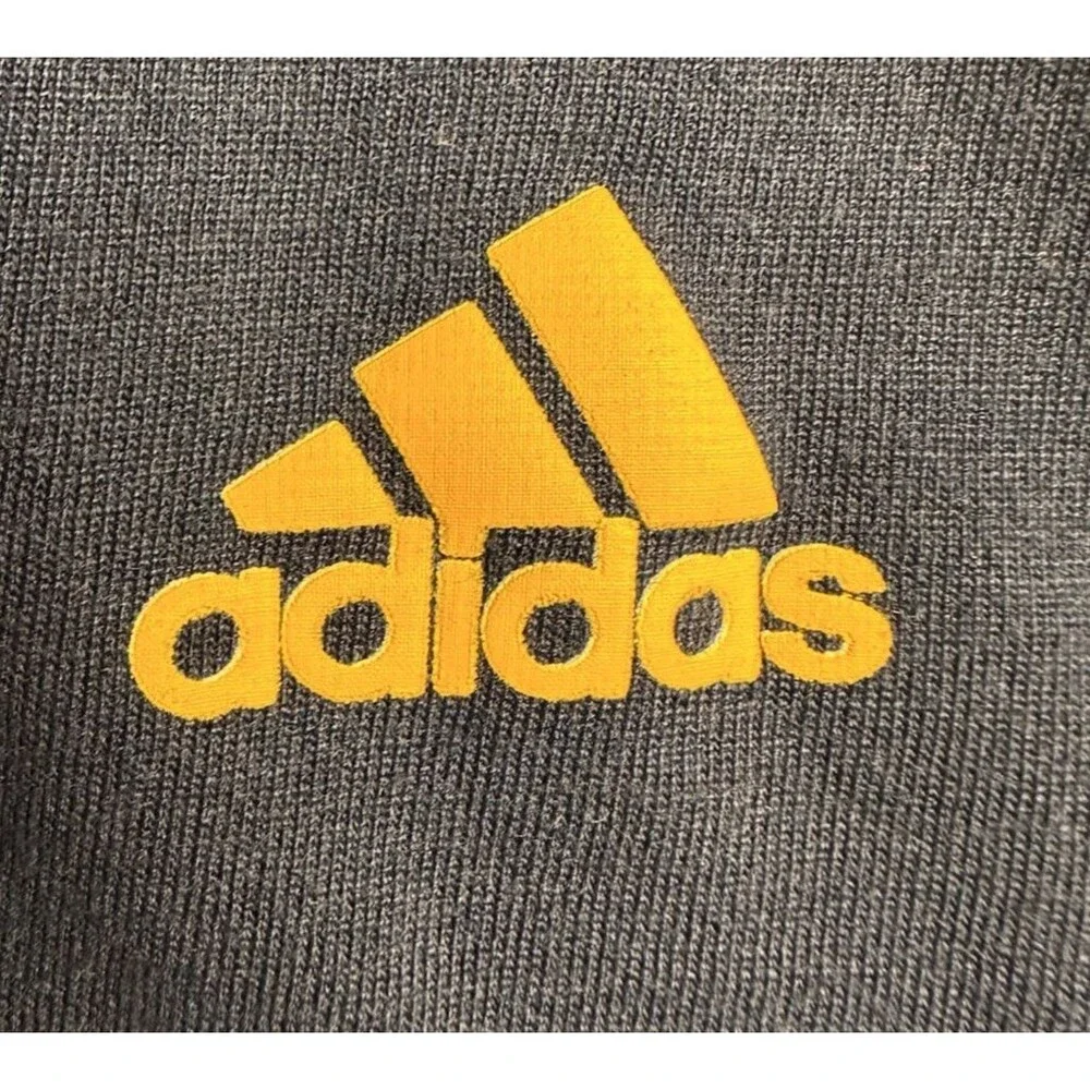 Adidas Ultimate Tee Climalite Block M University of Michigan Long Sleeve Size XL